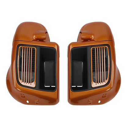 Vented Fairings for Harley Touring Road Glide (2014-2023) Amber Whiskey