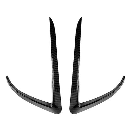 Carbon Fiber Front Fog Light Eyebrow Covers for Tesla Model X (2015-2020)