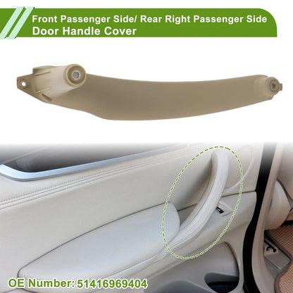 Door Panel Handle Pull Trim Cover for BMW X5 (2007 - 2013) Beige