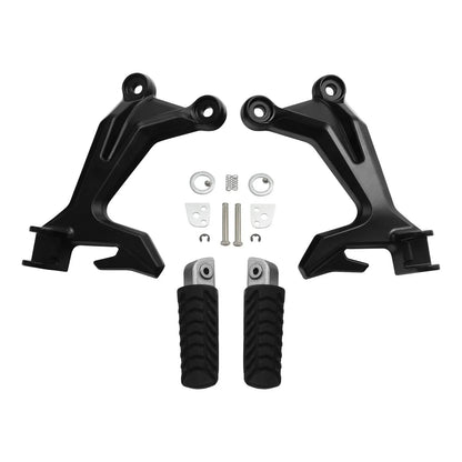 Footrest Bracket Passenger Seat Footpegs for Kawasaki Ninja 650 (2017-2019)