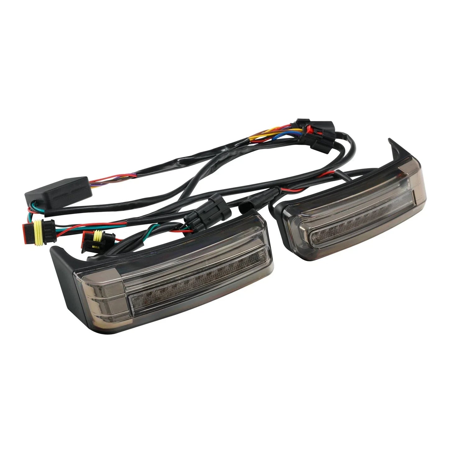 LED Saddlebags Brake Signals Lights for Harley Touring Glide (2014-2024)
