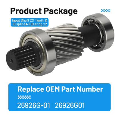 Input Shaft Kit for EZGO TXT Golf Cart (1988–1994)