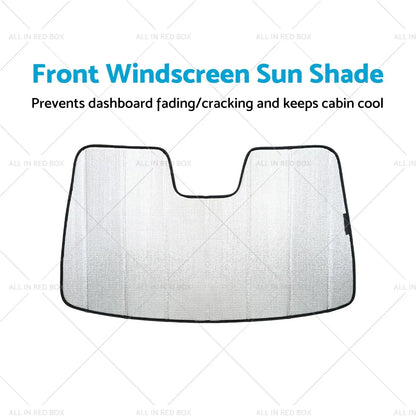 Front Windscreen Sun Shade for Ford Ranger (2022-2023)