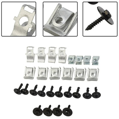 28PCS Undertray Clips Fitting Kit for A4 B8 A5 8T (2008–2016)