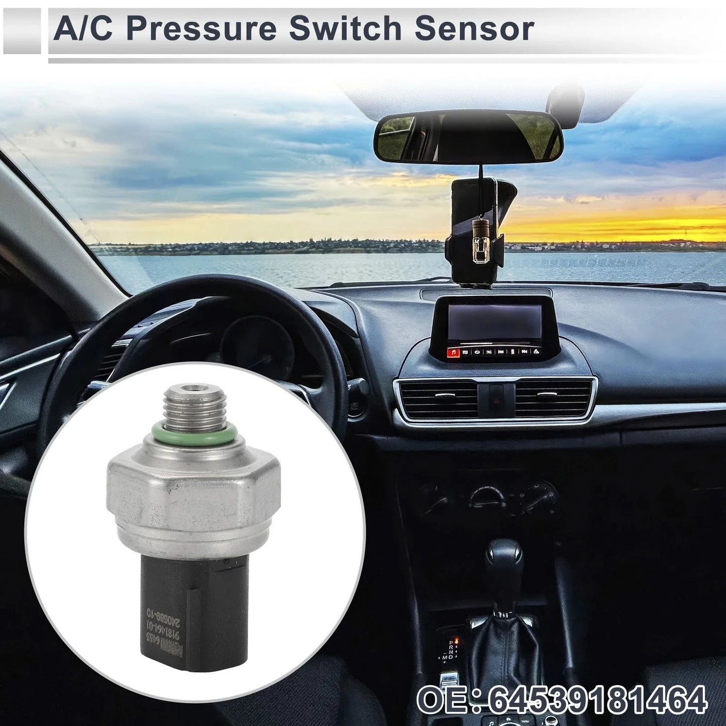 A/C Pressure Switch Sensor for BMW 1/2/3/4/5 Series