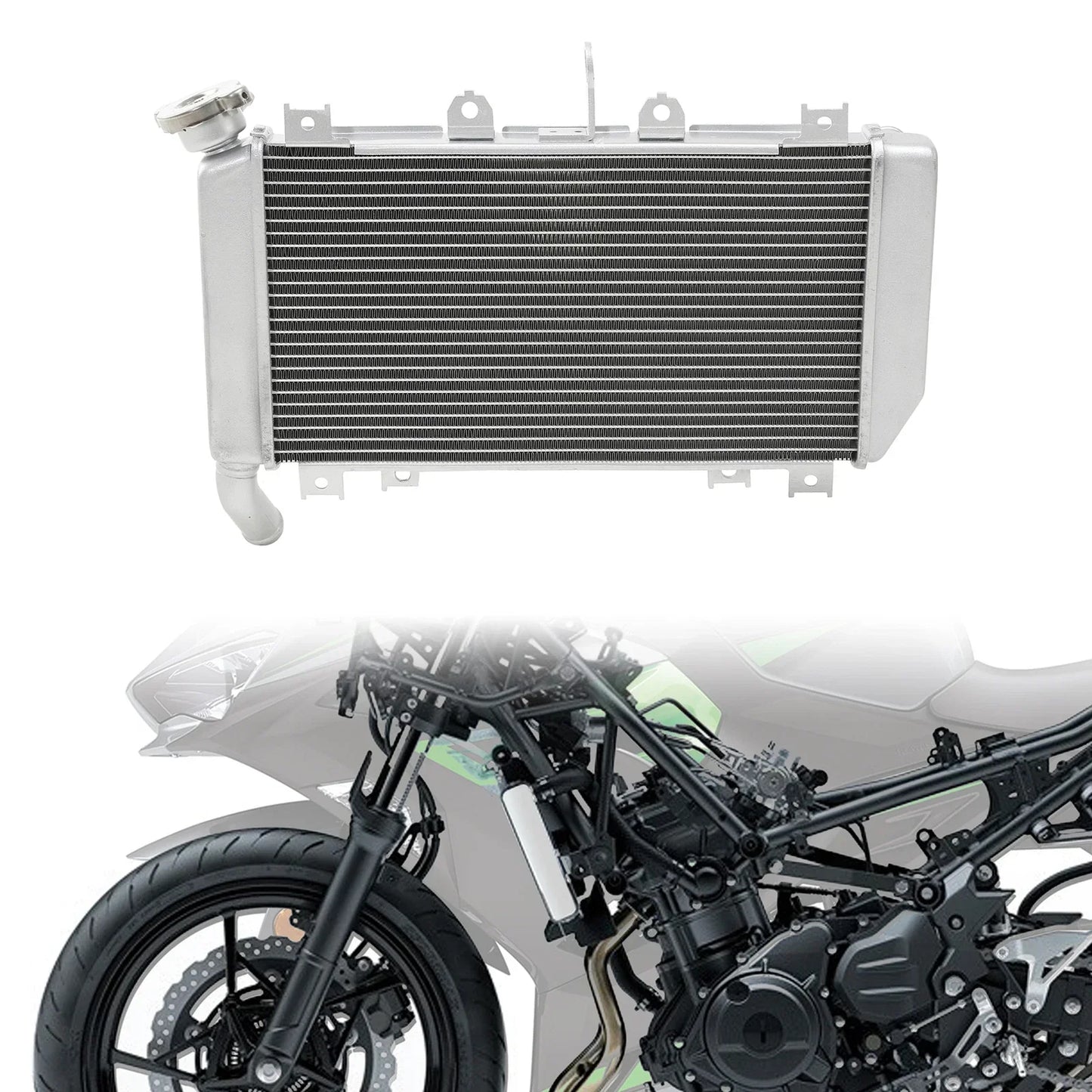 Radiator Cooler for Kawasaki Ninja 400 (2018-2024)
