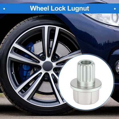 Wheel Lock Lug Nut for BMW Anti Theft Removal Key Socket Adapter