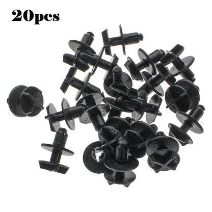 20Pcs 9mm Hole Battery Cover & Cowl Panel Clip for Land Rover
