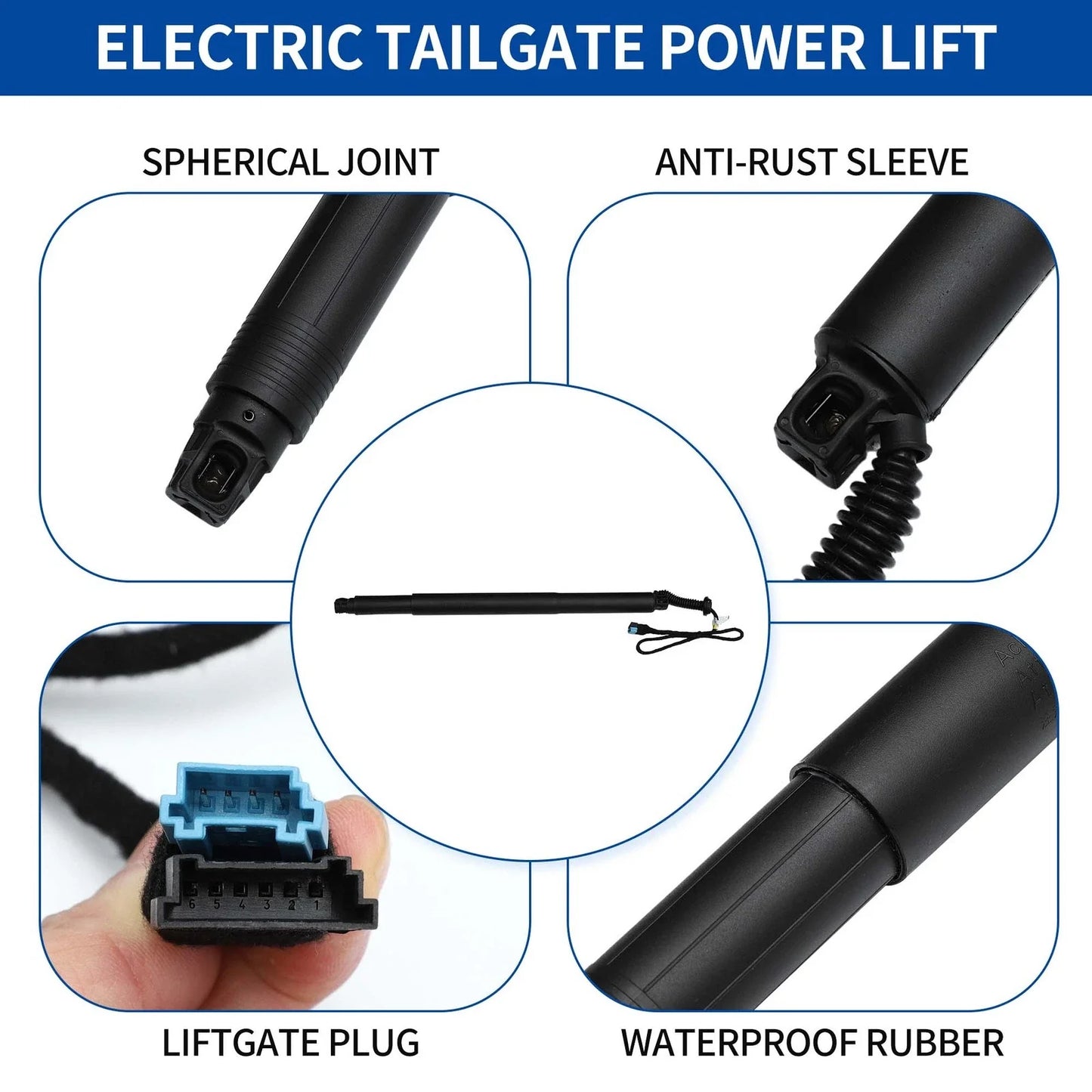 Rear LH Tailgate Power Lift Support for BMW X6 (2014-2019)