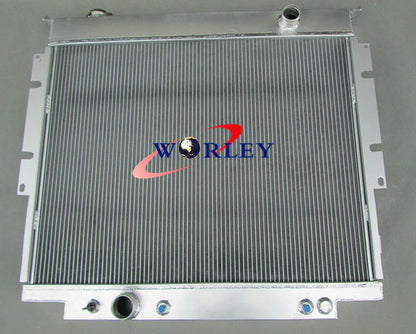 4 Row Aluminum Radiator for Ford F250 F350 V8 Diesel 6.9L 7.3L (1983-1994)