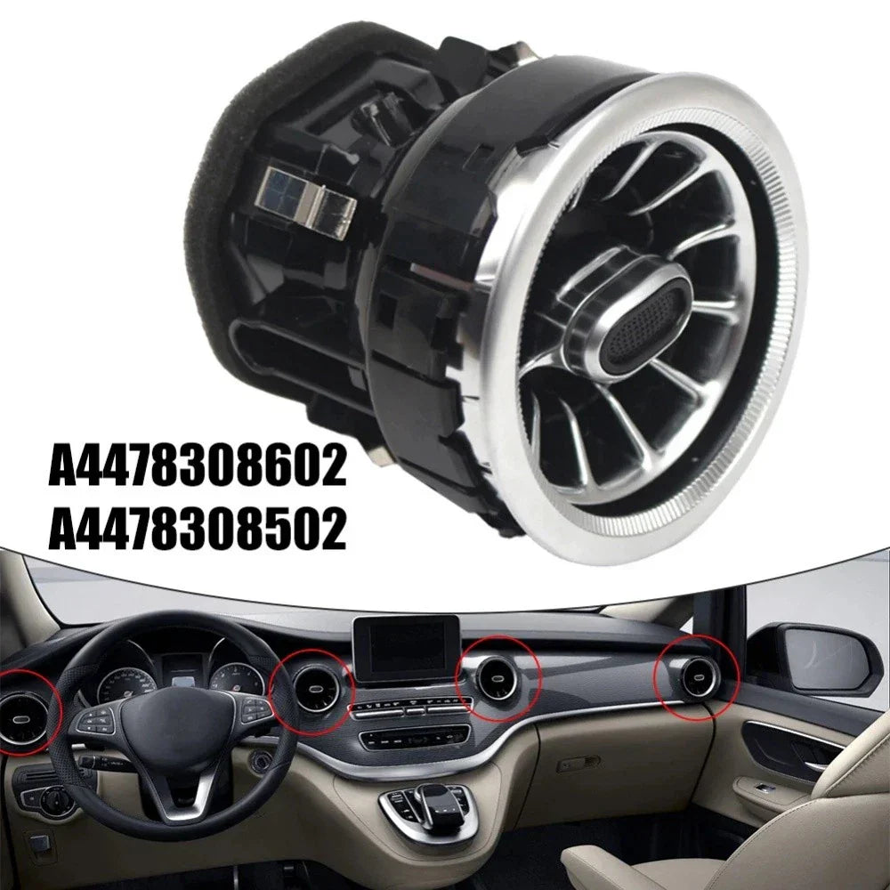 A/C Air Vent Outlet for Benz V-Class W447 Vito V250 V260 (2014-2023)