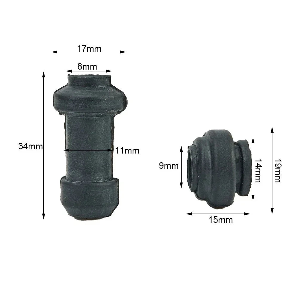 Front Disc Calipers Dust Cover Front Rubber Black