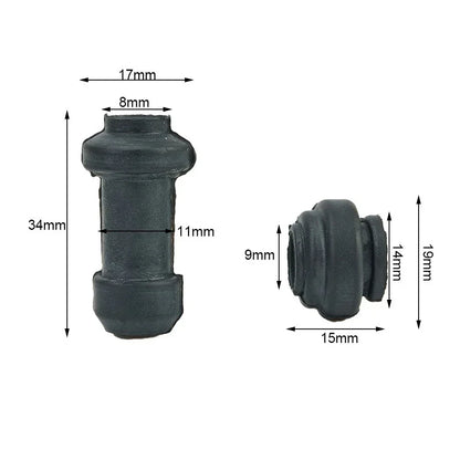 Front Disc Calipers Dust Cover Front Rubber Black