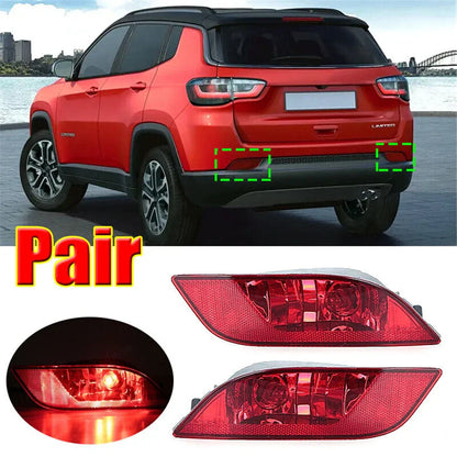 Rear Bumper Taillight Reflector Light for Jeep Compass (2017-2022)