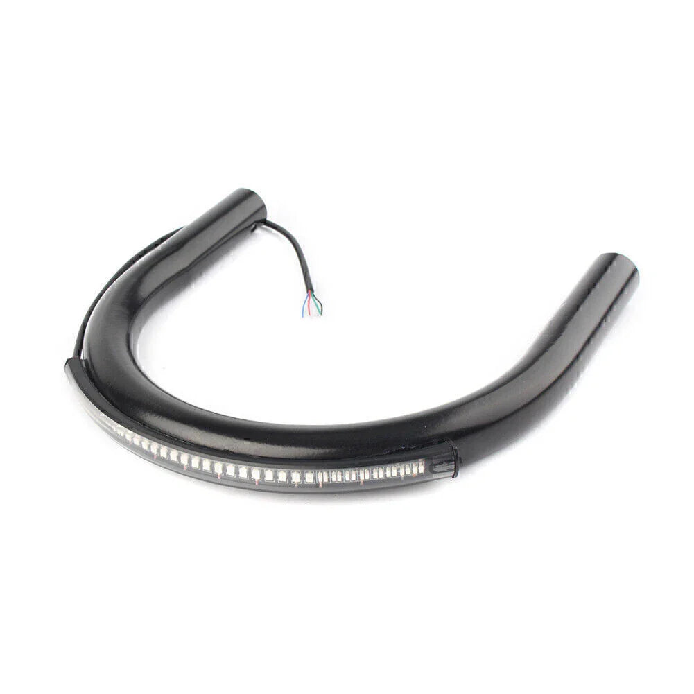 Stainless Steel Rear Seat Hoop Frame w/ LED Turn Signals for Honda CB250, CB600