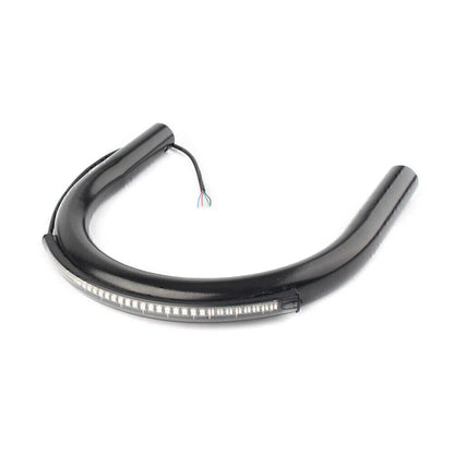 Stainless Steel Rear Seat Hoop Frame w/ LED Turn Signals for Honda CB250, CB600
