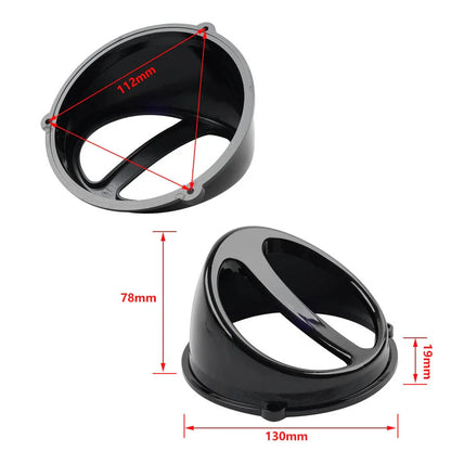 Modified Fan Cover for GY6 Jog50 Motorcycle - Silver