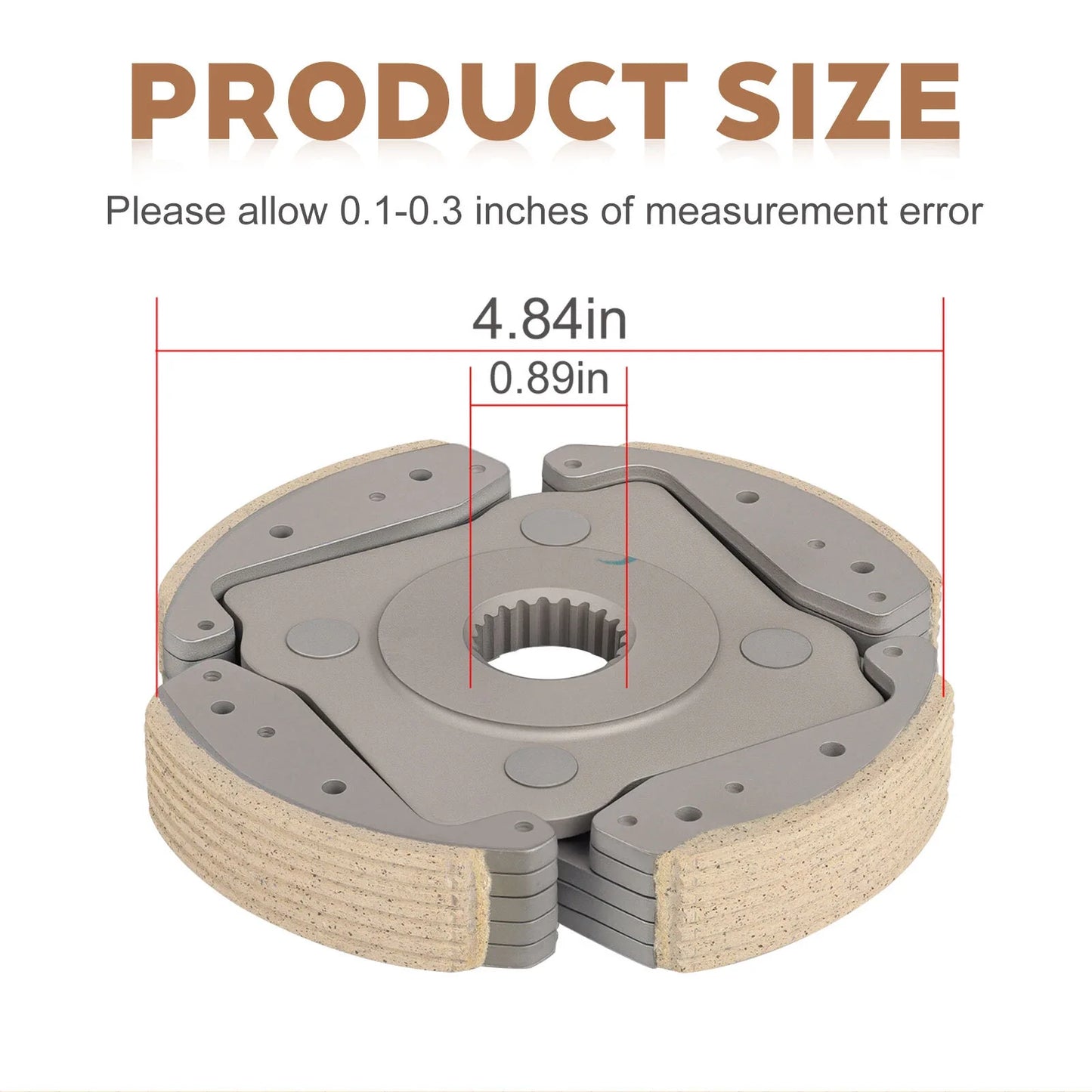 Centrifugal Carrier Wet Clutch for Kawasaki Bayou 300 4X4 KLF300C (1989–2004)