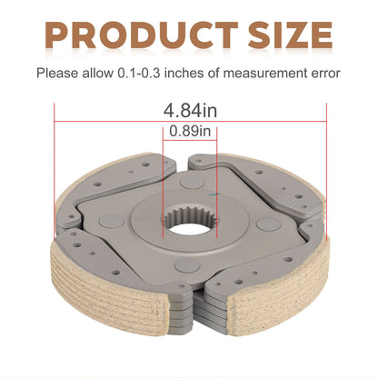 Centrifugal Carrier Wet Clutch for Kawasaki Bayou 300 4X4 KLF300C (1989–2004)