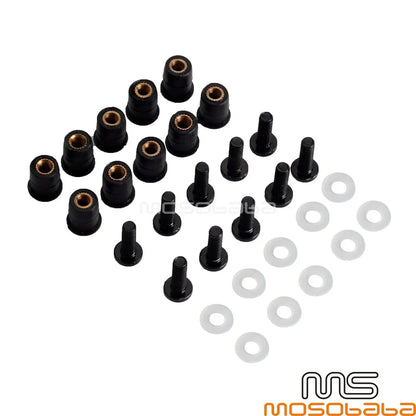 M5x18mm Stainless Steel Screws for Motorcycle Fairing Bolts (All Years)