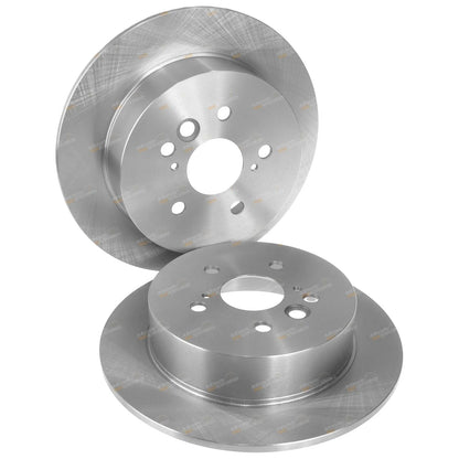 Rear Disc Brake Rotors and Pads for Toyota RAV4 (2000–2005)