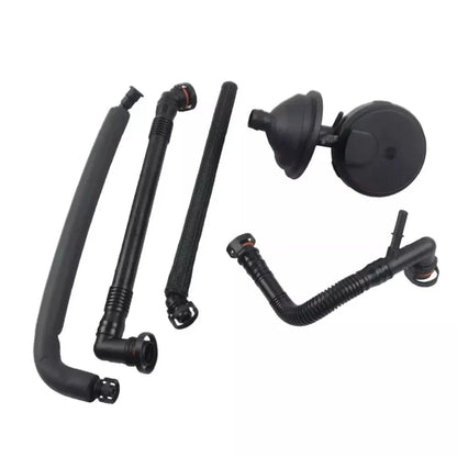 5 x PCV Crankcase Vent Valve & Breather Hose for BMW E46 325i 330i (2000-2006)