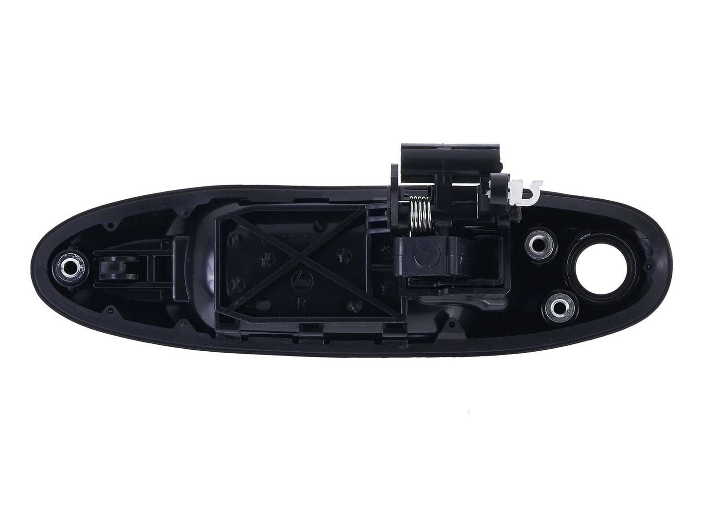 Front Right Outer Door Handle Black W/ Keyhole for Landcruiser J100 (1998–2007)