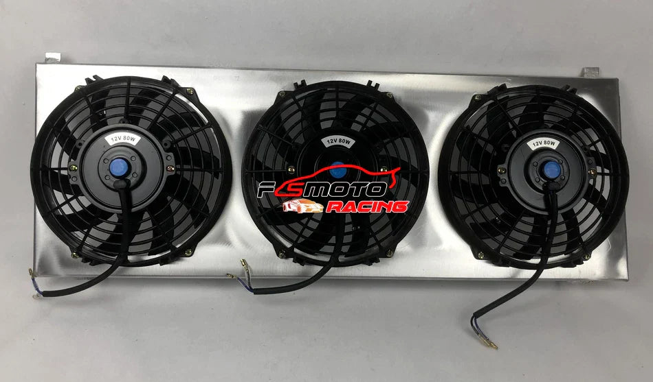 Alloy Radiator Shroud & Fans for Jeep Cherokee XJ, Wagoneer (1991-2001)