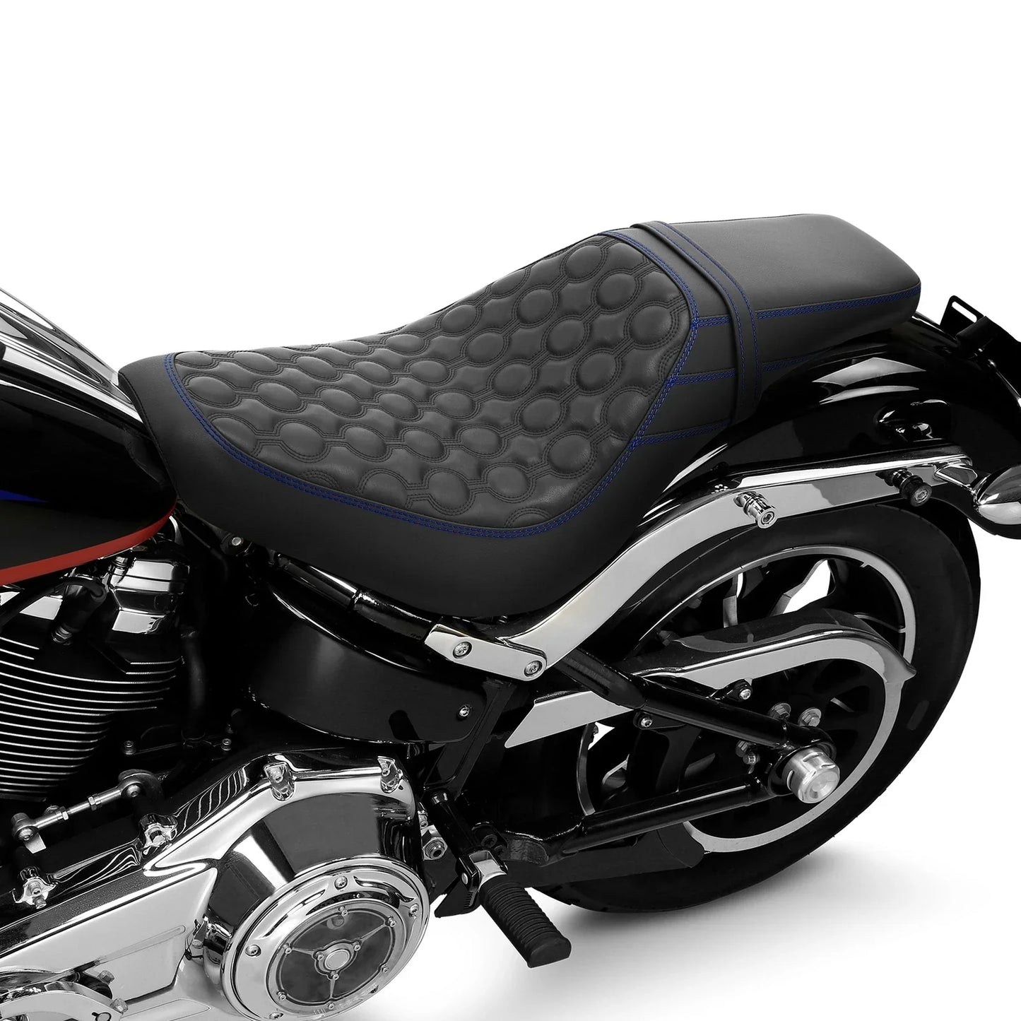 Driver Passenger Seat for Harley Softail Heritage Classic Slim FLHCS (18-25)