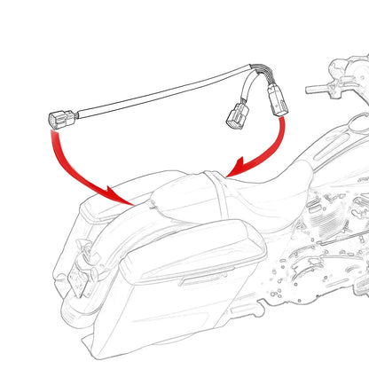 Trunk Wiring Harness Adapter for Harley Touring (2023-2025)
