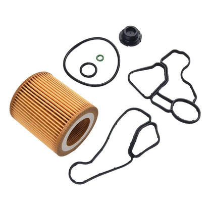 Engine Oil Filter Cooler Seal Set for X3 N26 N52 N54 N56