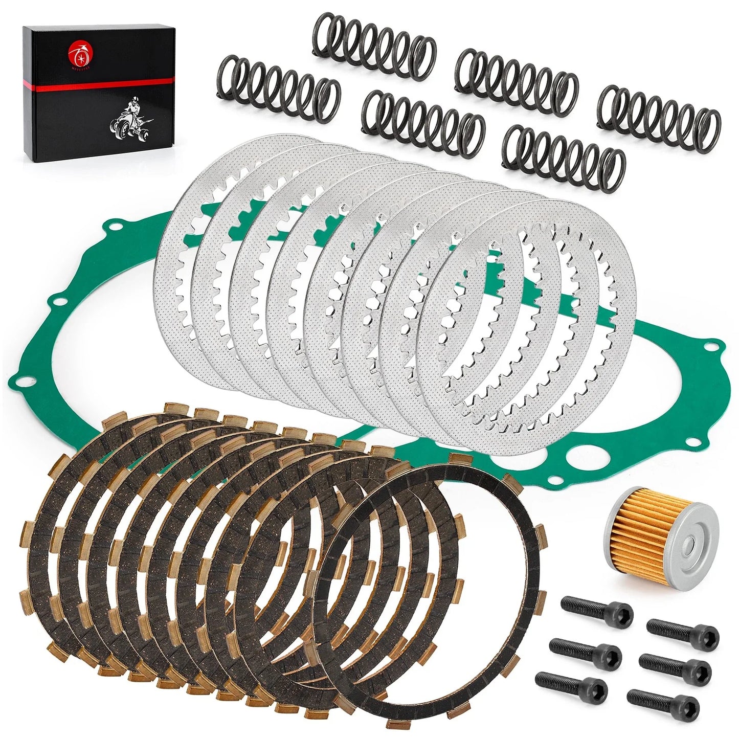 Clutch Kit Springs & Gasket w/ Oil Filter for Suzuki LTZ400 (2004–2007)