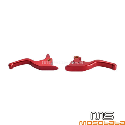 Red Brake Clutch Hand Levers for Harley Softail Slim FLSL FXBB (2018-2023)