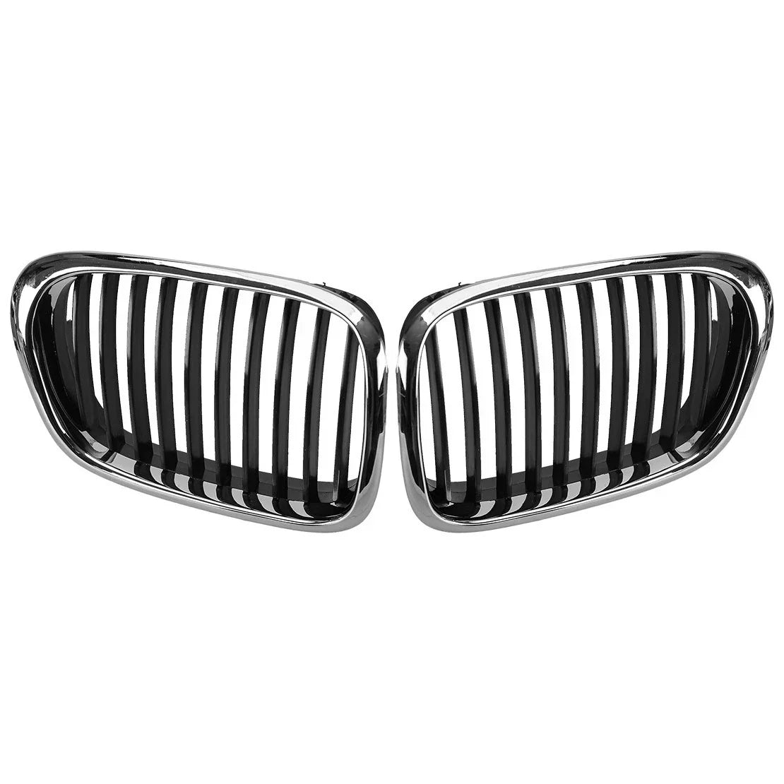 2 x Kidney Radiator Grille Ventilation Grill for BMW 5 E39 M5 (1999-2003)