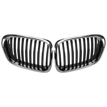 2 x Kidney Radiator Grille Ventilation Grill for BMW 5 E39 M5 (1999-2003)