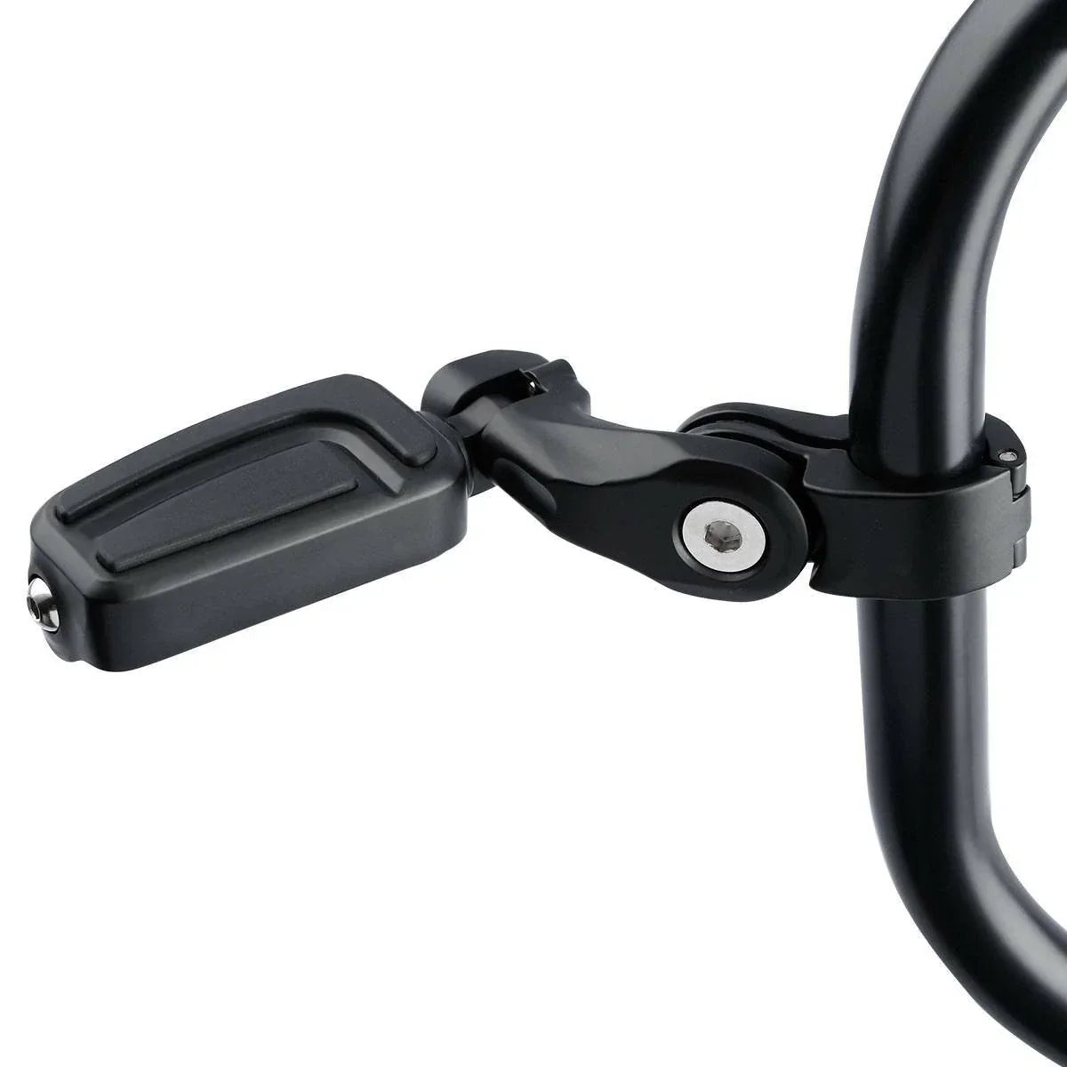 Matte Black 1 1/4'' 32mm Short Highway Bar Pegs Footpeg Pedal