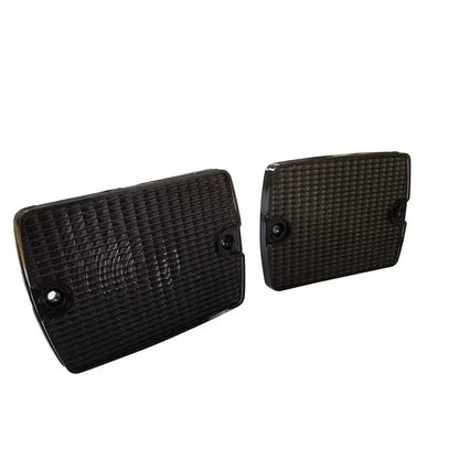 Smoked Front Turn Signal Light Housings for Jeep Wrangler (1987-1995)