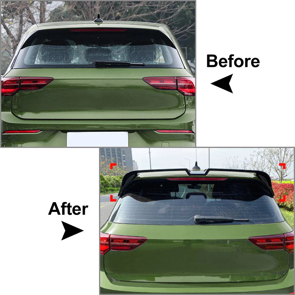 Rear Roof Spoiler Wing for VW Golf 8 R GTD GTE R Line (2020-2023)