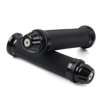 7/8" Black Handle Bar Hand Grips for Yamaha, Honda, Suzuki