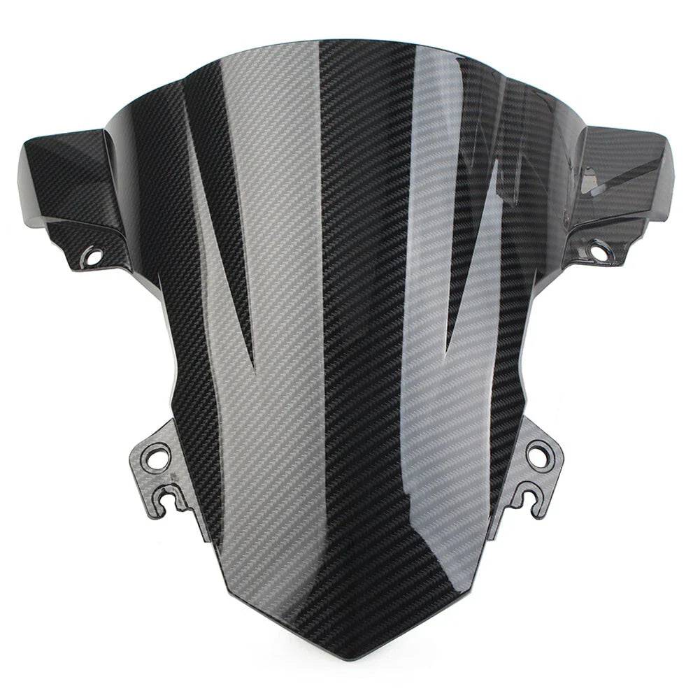 Black Carbon Fiber ABS Windshield for BMW S1000RR (2015-2018)