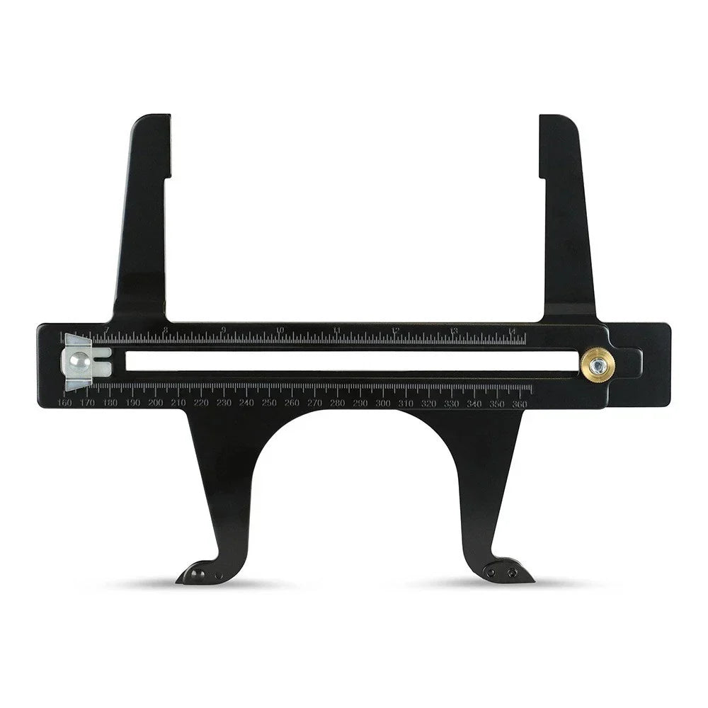 Dual Scale Brake Measuring Tool for Rear Drum Brake Shoe Use