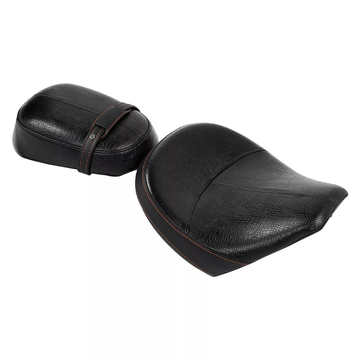 Black Driver Passenger Seat for Indian Scout Sixty (2016-2023)