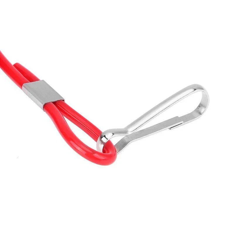 2pcs Engine Switch Lanyard Red Waterproof 160cm for Boat Outboard Motor