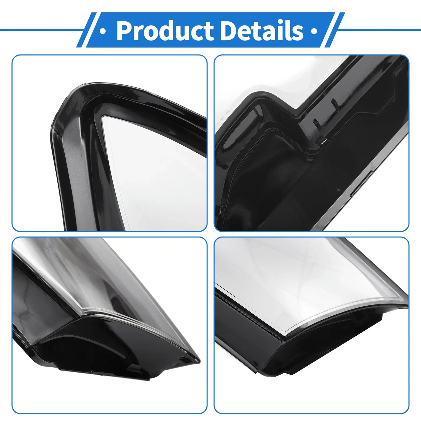 Front Left Headlight Lens Cover for BMW 330i (2019 - 2021)