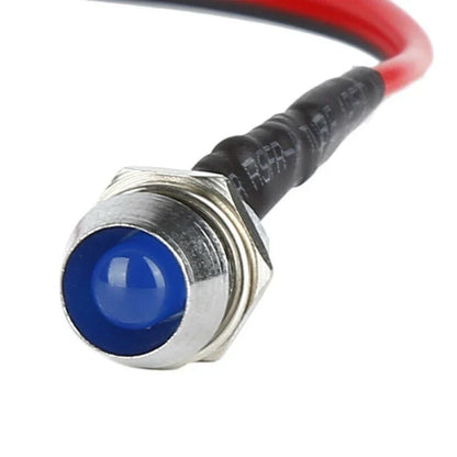 Small Indicator 10pcs Truck 12V Warn 20cm Wire 8mm Accessories Boat for Truck