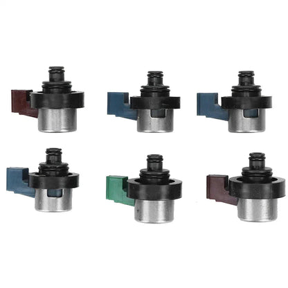 6 Pcs Transmission Solenoids for Subaru Forester Outback (2001-2014)