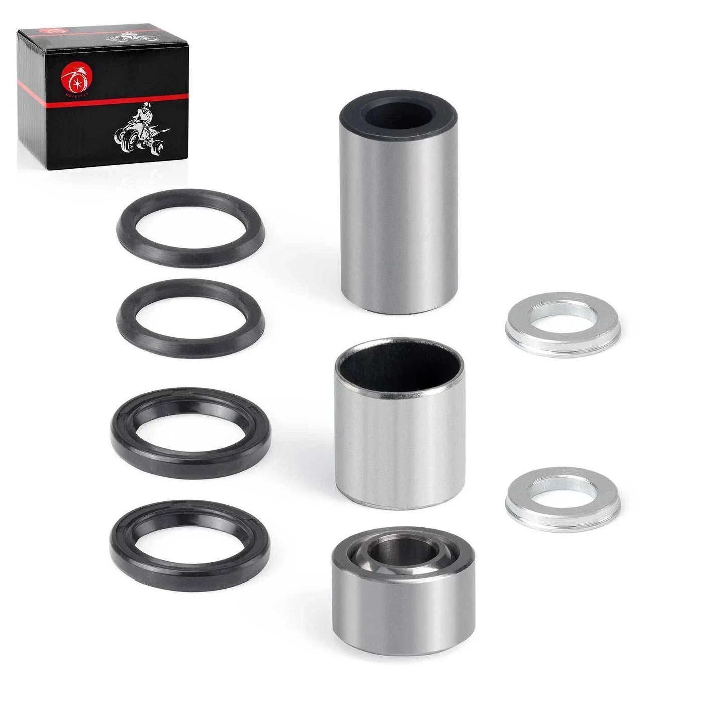 Front Upper Lower Shock Bushing Kit for Honda TRX400EX (2004–2008)