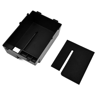 ABS Inner Armrest Console Central Storage Box Cover Trim for FIT XV (2018–2018)