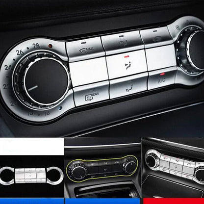11Pcs AC Button Covers for Mercedes Benz A Class B Class (2012-2019)