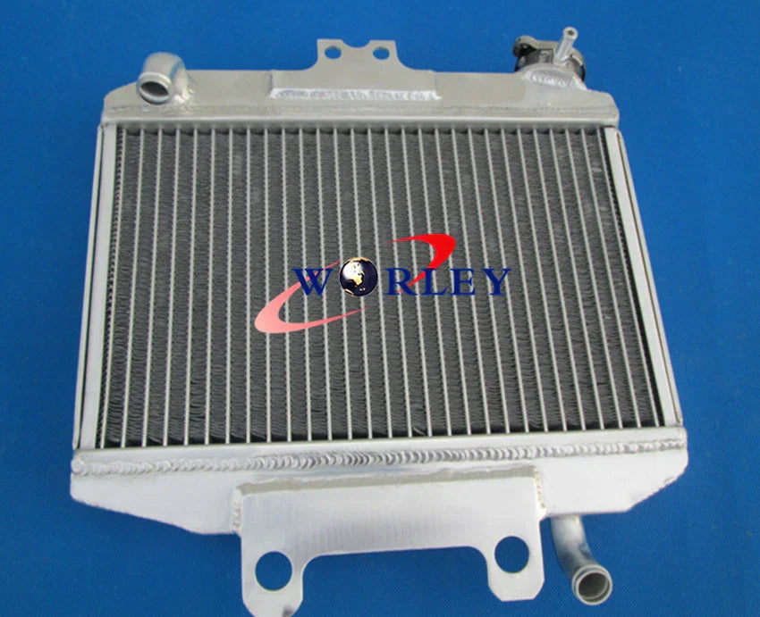 Aluminum Radiator + White Silicone Hose for Honda CR250R (1997-1999)